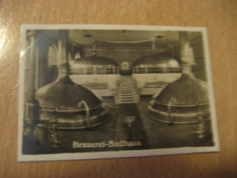 SUDHAUS Bayern Brauerei Beer Schultheiss Bilder Card Photo Photography (4,3x6,3cm) Technology GERMANY 30s Tobacco - Non Classificati