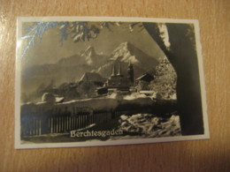 BERCHTESGADEN I.d. Bayrischen Alpen Alps Mountains Bilder Card Photo Photography (4,3x6,3cm) GERMANY 30s Tobacco - Non Classificati