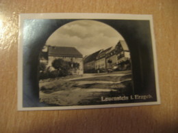 LAUENSTEIN I. Erzgeb. Bilder Card Photo Photography (4,3x6,3cm) Erzgebirge Mountains GERMANY 30s Tobacco - Non Classificati