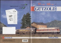 Catalogue GÜTZOLD 2000 Spur TT 1/120 HO 1/87  - En Alemand Et En Anglais - Deutsch