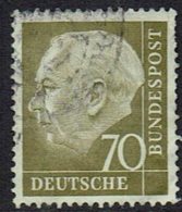 BRD, 1954, MiNr 191, Gestempelt - Gebraucht