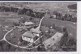 Le Pâquier. Monastère Du Carmel. Ferme. Vue Aérienne - Le Pâquier