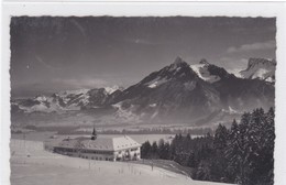 Le Pâquier. Monastère Du Carmel De La Vierge Immaculée Et De St. Joseph En Hiver - Le Pâquier