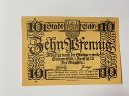 Allemagne Notgeld Celd 10 Pfennig - Collections