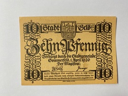 Allemagne Notgeld Celd 10 Pfennig - Collections