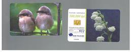 ROMANIA (ROMANIA) - 2000  FLOWERS, BIRDS - USED  -  RIF. 10754 - Passereaux