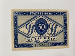 Allemagne Notgeld Leipzig 50 Pfennig - Collections