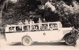 Lourdes        65      Taxis, Autocars,Transport Des Excursionnistes  Carte Photo.      (voir Scan) - Lourdes