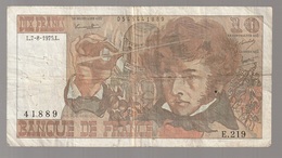 France Billet De 10 Francs  1975  (v) - 10 F 1972-1978 ''Berlioz''