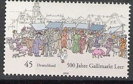 2008 Deuschland  Allem. Fed. Mi. 2696 **MNH  500 Jahre Gallimarkt In Leer. - Unused Stamps
