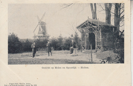 HOLTEN - Gezicht Op Molen En Spoordjik ( Moluin à Vent Windmolen )  PRIX FIXE - Holten