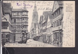 Reutlingen Obere Wilhelmstraße  1905 - Reutlingen