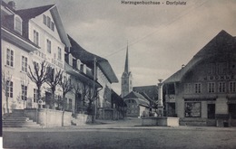 Switzerland...Herzogenbuchsee - Dorfplatz..... " Street Scene"....ca. 1900/10 - Herzogenbuchsee