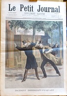 Le Petit Journal Supplément Illustré - Dimanche 17 Juillet 1898 N° 400 - Incident Esterhazy-Picquart, Bandit Corse - 1850 - 1899