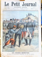 Le Petit Journal Supplément Illustré - Dimanche 2 Octobre 1898 N° 411 - Grandes Manoeuvres, Assassinat Soeur Boinet - 1850 - 1899