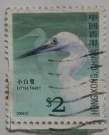 134.HONGKONG,CHINA 2006 USED STAMP BIRDS, LITTLE EGRET - Used Stamps