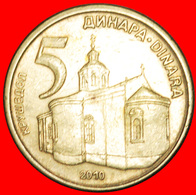 · MONASTERY (2005-2010): SERBIA ★ 5 DINAR 2010! LOW START ★ NO RESERVE! - Serbie