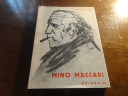 MINO MACCARI-GALLERIA SCIASCIA- RASSEGNA BIMESTRALE-FASCICOLO 1-2 DOPPIO 1970 - Prime Edizioni