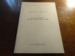 QUALCHE INSEGNAMENTO TRATTO DAL TERREMOTO IRPINO DEL 1962- CAVALLO -PENTA-CNR-1964 - Textos Científicos