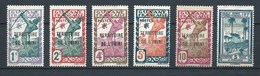 ININI (COLONIA FRANCESA) 1932+1938 NUEVOS SIN GOMA MI-1+2+3+4+24+P1 YT-1+2+4+5+3+T1 ARQUERO+TAXES - Unused Stamps