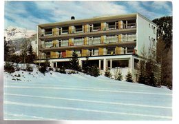 REF 456 : CPSM Suisse Crans S Sierre Hotel Belmont Les Champs De Ski - Belmont
