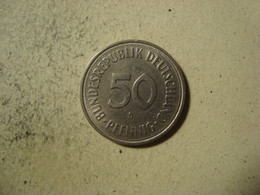 MONNAIE ALLEMAGNE 50 PFENNIG 1950 D - 50 Pfennig