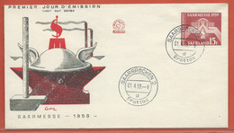 SARRE N°429 FDC FOIRE - FDC