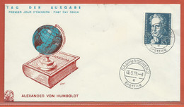 SARRE N°430 FDC HUMBOLDT - FDC