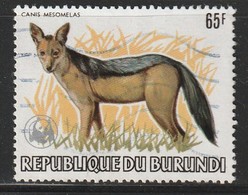 BURUNDI - N°873 Obl (1983)  Animaux Sauvages  WWF - - Used Stamps