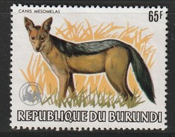 BURUNDI - N°873 Obl (1983)  Animaux Sauvages  WWF - - Usados