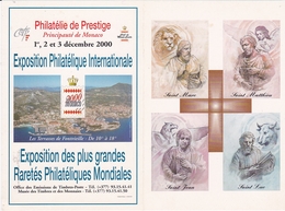 MONACO  Timbre  Carnet Exposition Philatélique Internationale Timbre N° 2229 ° - Briefe U. Dokumente