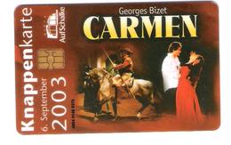 Germany - Knappenkarte - Auf Schalke - George Bizet CARMEN - 2003 - Rare Card - No Phonecard - Other & Unclassified