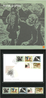 Norway 2003 Art - Grafic  Mi 1457-1461 MNH And FDC In Folder - Lettres & Documents