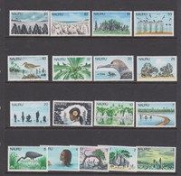 Nauru SG 174-190 1978 Pictorials, Mint Never Hinged - Nauru