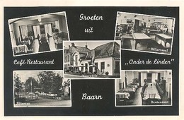 Baarn, Groeten Uit Baarn, Café Restaurant "Onder De Linden" - Baarn