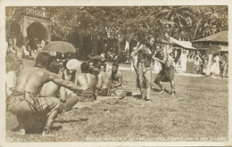 Real Photo Native Sivi Siva Dance Samoa Tutuila  Nude Athletic Men - Samoa