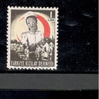 TURKEY1944:For Injured In War ....Michel99 Mh* Cat.Value 50Euros($55) - Unused Stamps