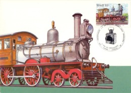 BRASIL POST CARD  MAXIMUN  LOCOMOTIVA FOWLER1 1872   (GENN200872) - Maximumkarten