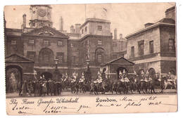 6503 - London ( R.U. ) - The Horse Guards ( Whitehall ) - - Westminster Abbey