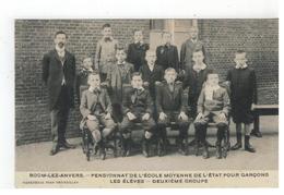 Boom  BOOM-LEZ-ANVERS - PENSIONNAT DE L'ECOLE MOYENE DE L'ETAT POUR GARCONS,LES ELEVES - DEUXIEME GROUP 1912 - Boom