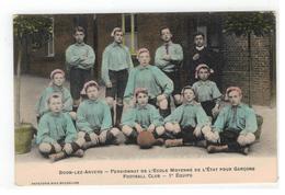 Boom  BOOM-LEZ-ANVERS - PENSIONNAT DE L'ECOLE MOYENE DE L'ETAT POUR GARCONS, -FOOTBALL CLUB - 1° EQUIPE 1906 - Boom