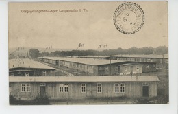 GUERRE 1914-18 - ALLEMAGNE - Camp De Prisonniers De BAD LANGENSALZA - Kriegsgefangenen Lager - LANGENSALZA - Bad Langensalza