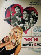 Moi Et Les Hommes De 40 Ans P. Meurisse, M. Serrault..1965 -affiche 120x160 -TTB - Afiches & Pósters