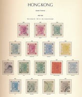 Hong Kong Reina Victoria 1882-1902 / 16 Val. Serie Completa Con Variedades / Ca - Nuevos