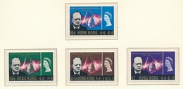 Hong Kong Churchill 1966 (4sellos) **/MNH 216/19 - Ungebraucht