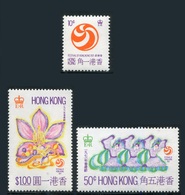 Hong Kong Festival Hong Kong 1971 (3 Sellos) **/MNH 256/58 - Ungebraucht