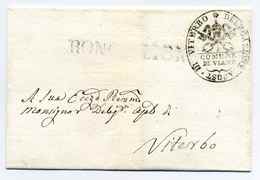 Apostolic  Delegazione Di Viterbo / Commune DI VIANO / Ronciglione   RRR - 1. ...-1850 Prephilately