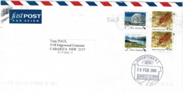 New Zealand 2008 Weta 45c WWF And Scenes On Airmail Letter To Australia - ARROWTOWN - - - Briefe U. Dokumente