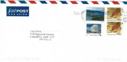 New Zealand 2008 Weta 45c WWF And Scenes On Airmail Letter To Australia - - Briefe U. Dokumente