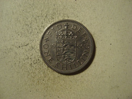 MONNAIE GRANDE BRETAGNE 1 SHILLING 1960  ( Blason De L'Angleterre ) - I. 1 Shilling